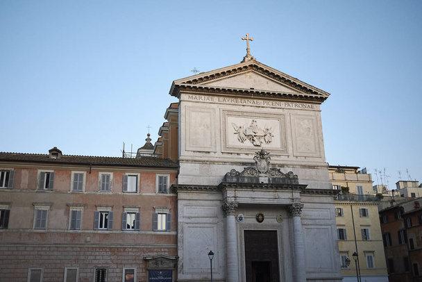 Roma, Italy - February 05, 2019 : San Salvatore in Lauro church - Fotografie, Obrázek