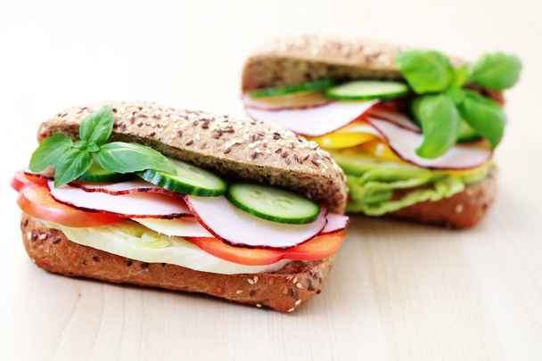 Delicious sandwiches - Foto, immagini