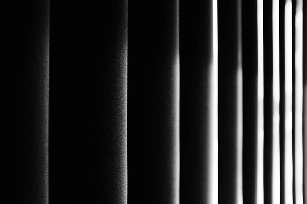 Closeup shot of dark textile - cool background or wallpaper - Zdjęcie, obraz