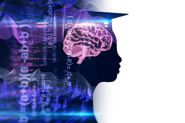 Artificial intelligence and education concept - Photo, Image