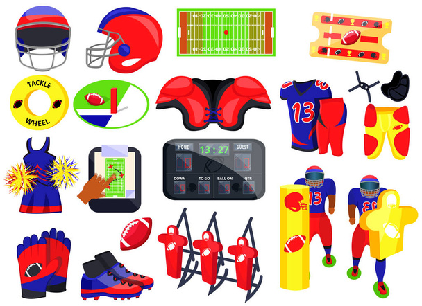 Спорт в США в футболе - Вектор,изображение