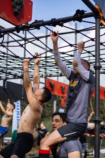 Bison Race - Obstacle Race, Sports Competition, Belarus, May 2019 - Φωτογραφία, εικόνα