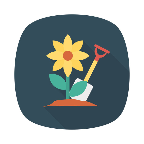 gardening icon vector illustration  - Vektor, obrázek