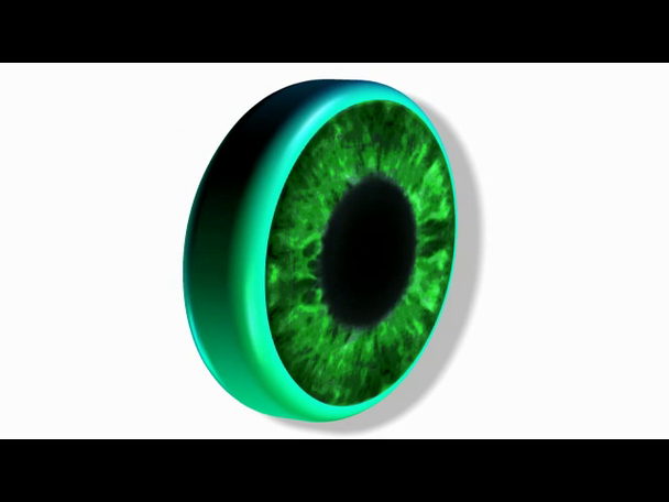 Green eye sign - Footage, Video