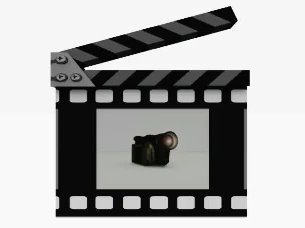 Camera with storyboard - Footage, Video