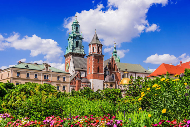 Wawel Cathedral on Wawel Hill in Krakow, Poland - Photo, Image