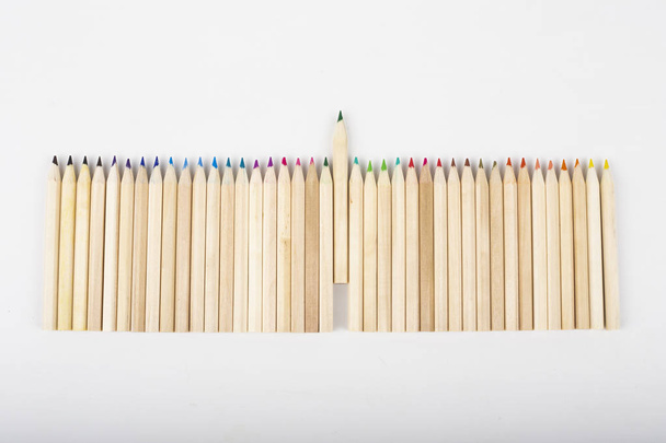 coleção de lápis de escola coloridos
 - Foto, Imagem