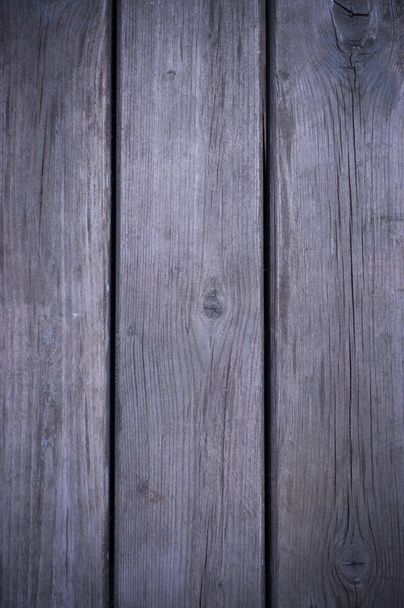 gray hardwood board vintage texture with vignette. background. - 写真・画像