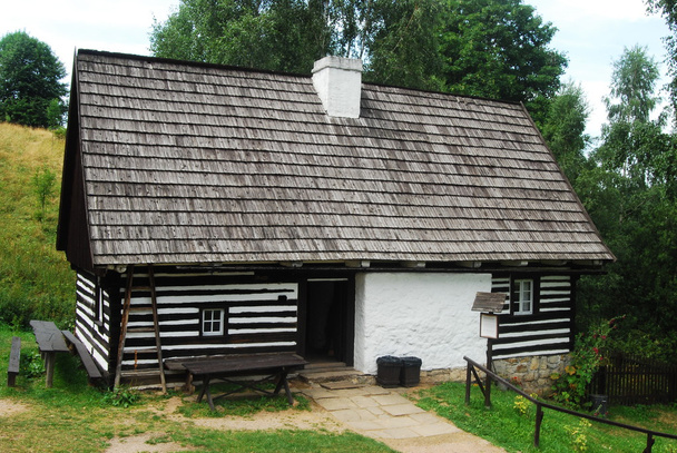 de oude cottage - Foto, afbeelding