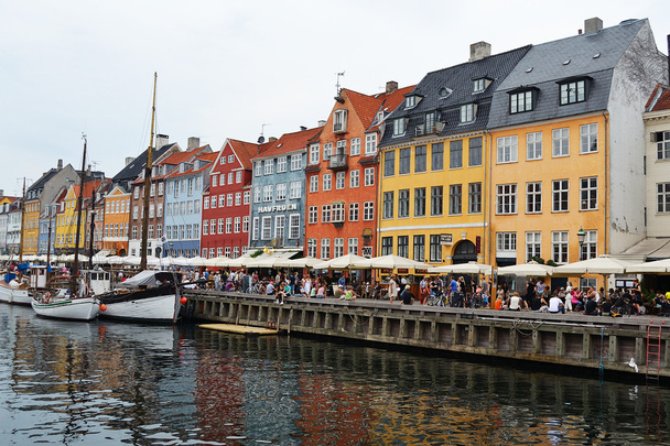 Nyhavn της Κοπεγχάγης - Φωτογραφία, εικόνα
