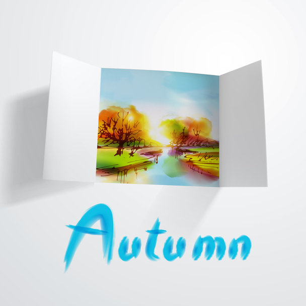 Herbst - Vektor, Bild