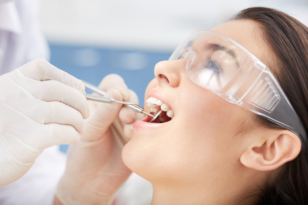 Mouth checkup - Foto, Imagen