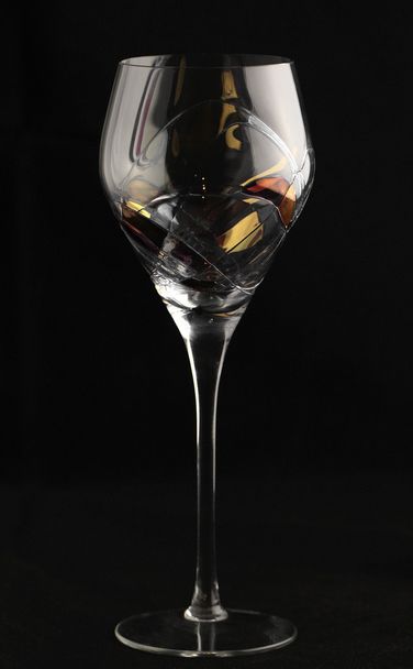 Glass on dark - Foto, Imagen