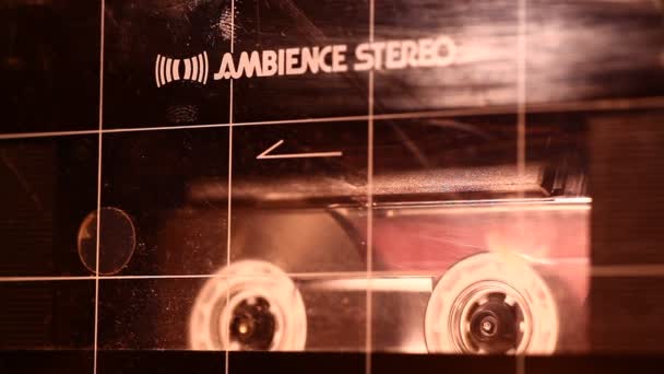 Early 70's cassette tape - Footage, Video
