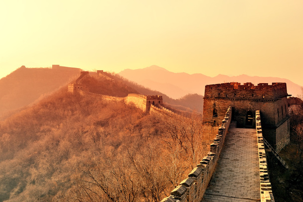 Velká čínská zeď ráno - Fotografie, Obrázek