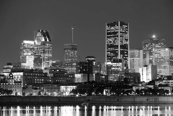 Montreal over river at dusk - Photo, Image