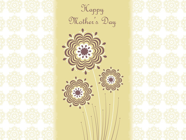 Vector wallpaper for mothers day - Vector, Image