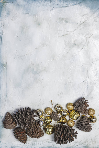 Christmas decoration on bright background - Valokuva, kuva