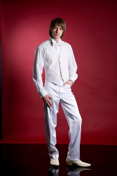 Young Man In Suit - Fotoğraf, Görsel