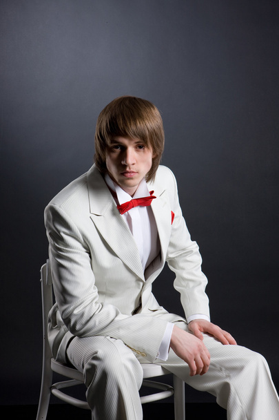 Young Man In Suit - Foto, Imagem