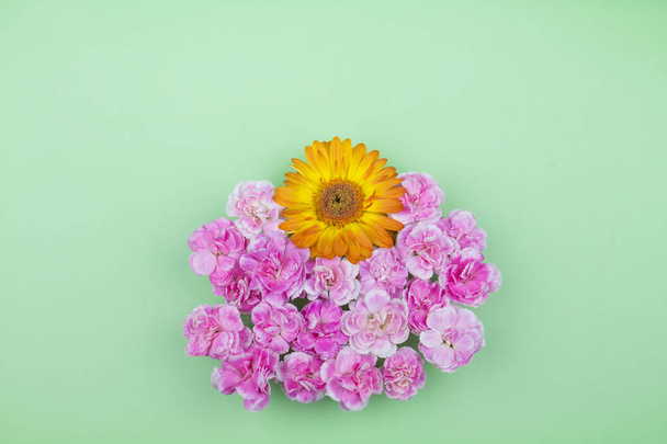 Kukka tasainen lay kukka
 - Valokuva, kuva
