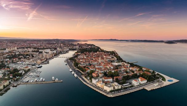 sunset in Zadar, Croatia - Photo, Image