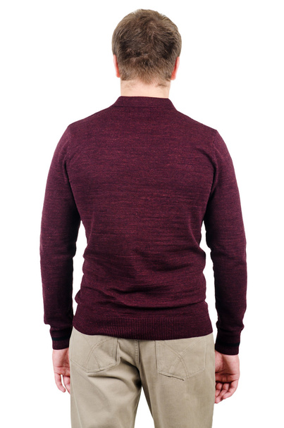 Mužský svetr izolovaný na bílém - Fotografie, Obrázek