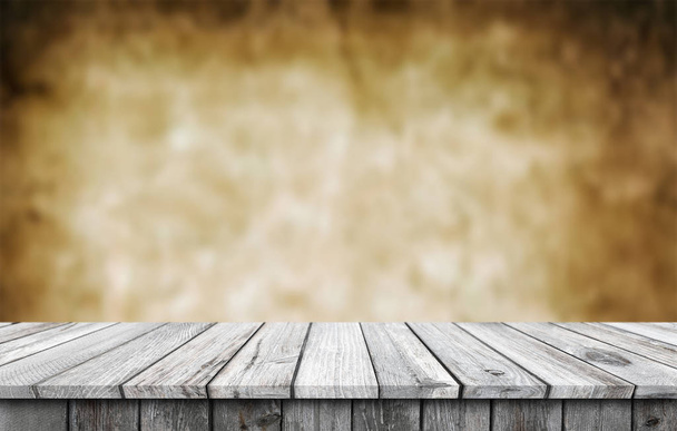 пустой деревянный стол - Фото, изображение