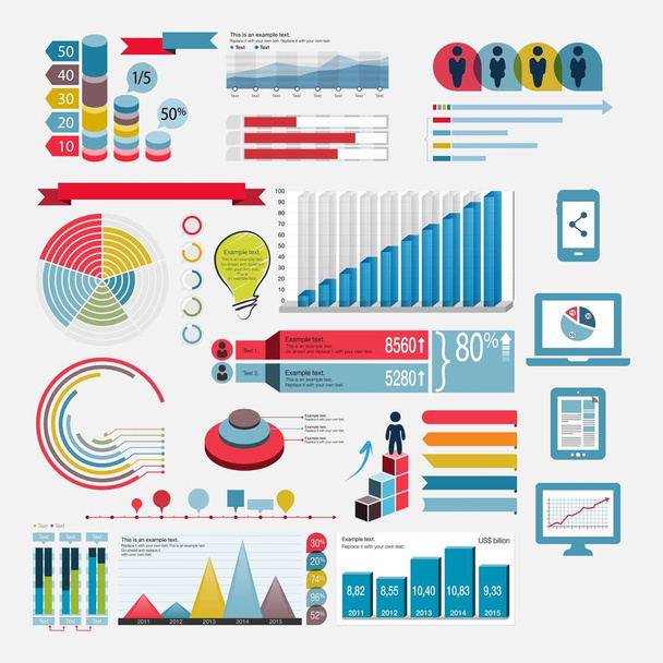 serie di business vettore elemento infografico
 - Vettoriali, immagini