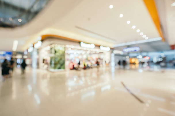 Abstrato borrão e desfocado shopping center da loja de departamento em
 - Foto, Imagem