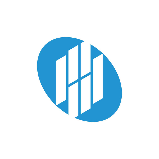 letter pd chart business design logo vector - Vector, Image