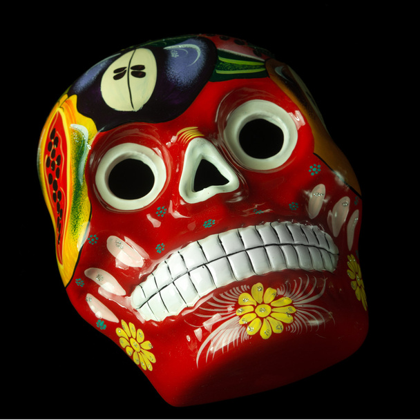 Artisan Mexicaanse schedel - Foto, afbeelding