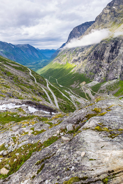 Trollstigen center and lookout in Norway - Fotó, kép