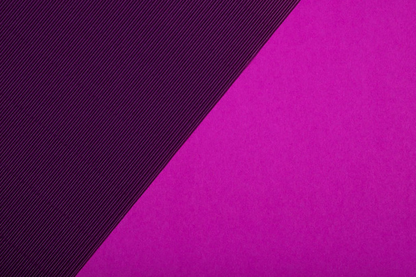 Abstract textured geometric paper purple, pink and violet colors background. - Photo, Image