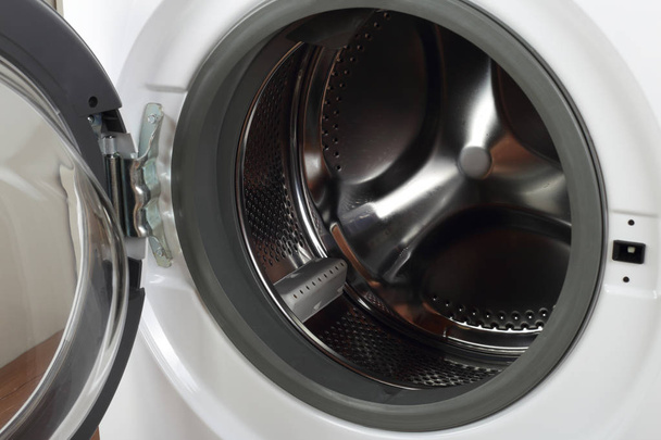 Home appliance - Closeup open door Washing machine - Fotografie, Obrázek