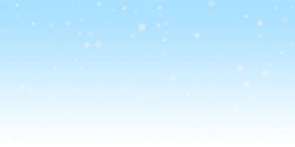Рождественский фон - редкий снегопад. Тонкая муха - Вектор,изображение