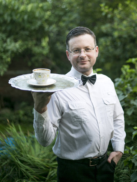 waiter staff service food - Valokuva, kuva