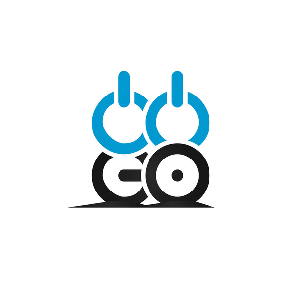 Шаблон логотипу GYM. Гімнастичне обладнання, спортивні кільця та гантелі, ізольовані Векторні ілюстрації
. - Вектор, зображення