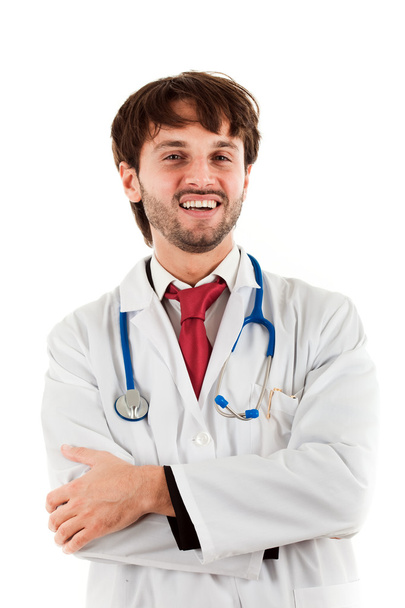 Портрет улыбающегося врача
 - Фото, изображение