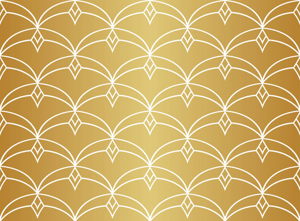 Seamless Abstract Pattern. Vector Geometric background. Art Deco Illustration - Vettoriali, immagini
