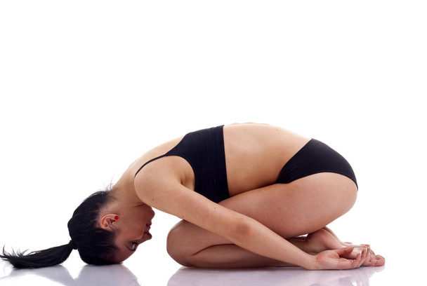 Joven yoga femenino
 - Foto, Imagen