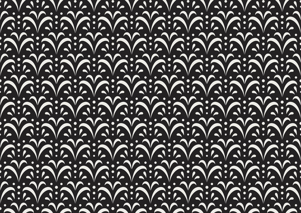 シームレスな抽象パターン。ベクトル幾何学的背景。アールデコイラスト - ベクター画像