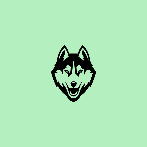 самотній вовк логотип дизайн вектор
 - Вектор, зображення