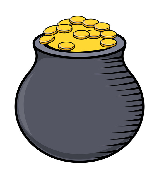 Jackpot Pot - Vector Illustration - Vecteur, image