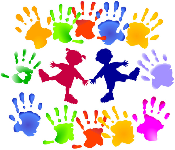 Young children Party - Vector, Image