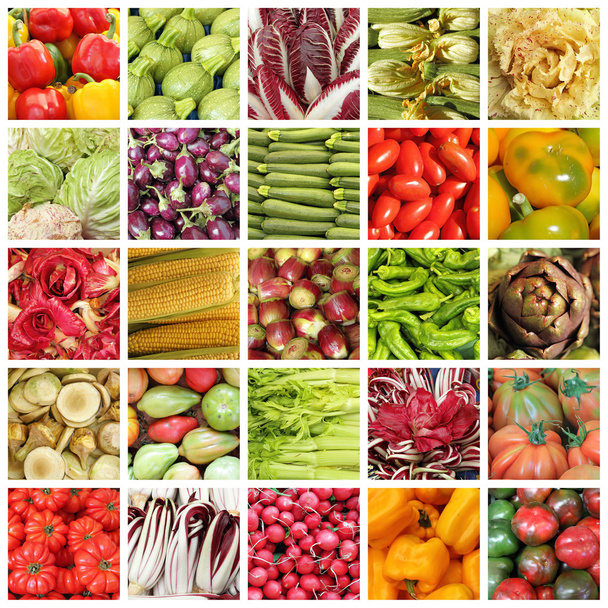 Collage di verdure
 - Foto, immagini