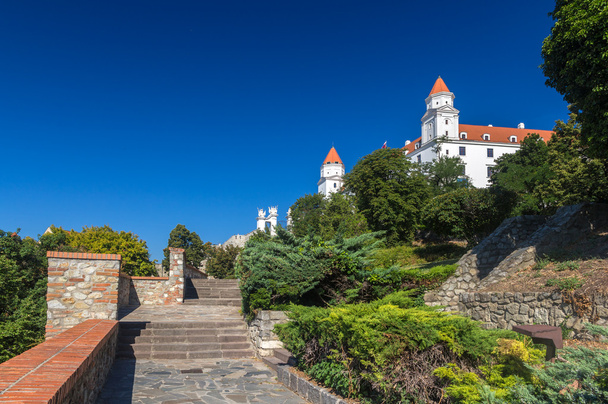 Ascenso al Castillo de Bratislava - Eslovaquia
 - Foto, Imagen