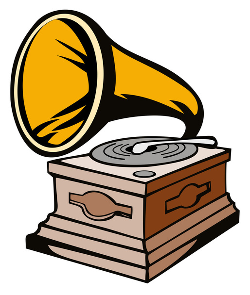 Phonograph - Vector, Image