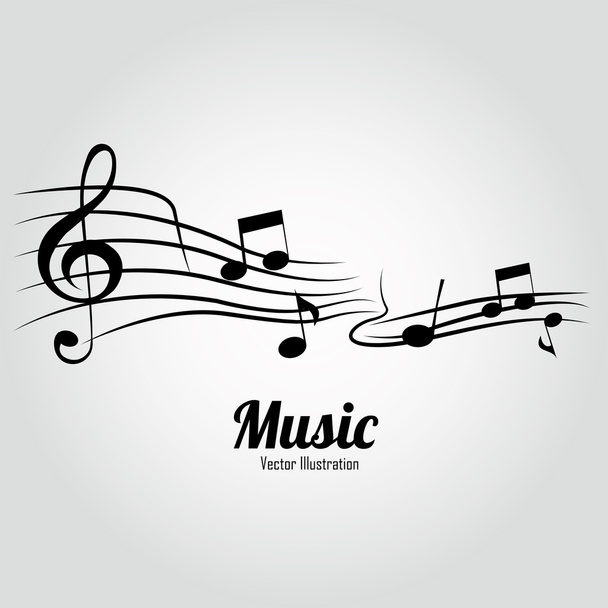 music notes - Vector, Image