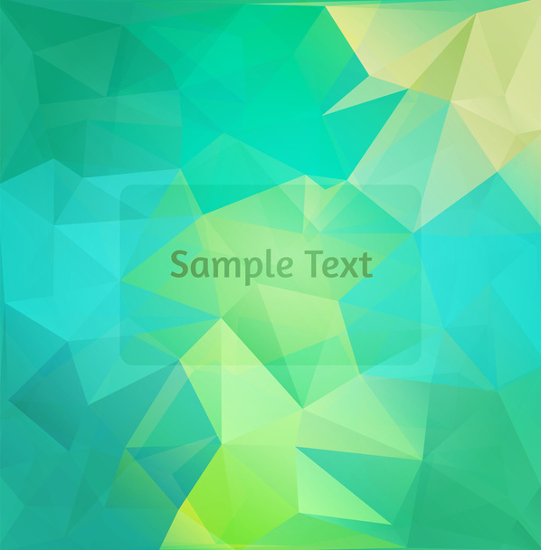 Polygon design stylized vector abstract background - Vector, Image